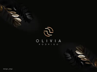 Olivia Rodrigo branding flat icon lettering logo logos luxury minimal monogram typography ux