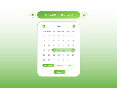 DailyUI #80 - Calendar UI Design adobexd calendar calendar ui daily 100 challenge dailyui dailyuichallenge figma ui ux ui design uidesign uiux uxdesign