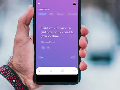 Quote App UI Design app design appdesigner design designer quoteappdesign quoteui ui uibeginner uidesign uidesigner