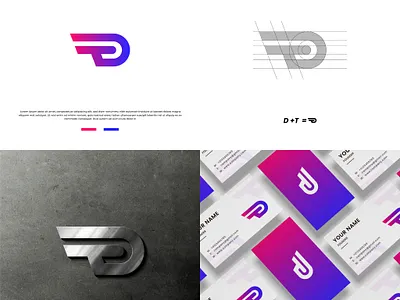 Dt logo awesome branding dailylogo dailylogochallenge dailylogodesign design logo logodesign logofolio logonew logoprocess logotype modernlogo typography