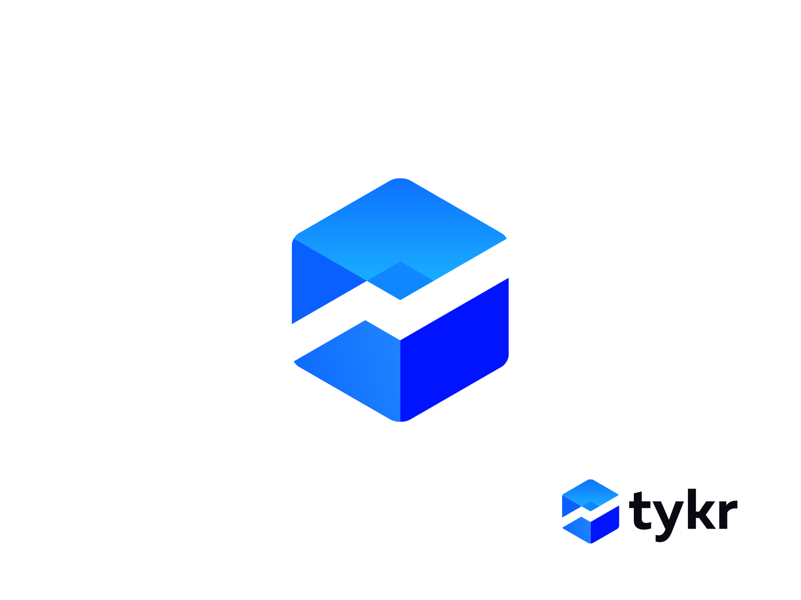 TYKR approved logo amalysis b2b branding data digital platform education fintech icon investing logo logo design logomark logotype mark progress saas software symbol tech technology