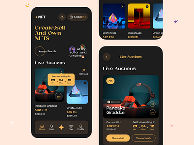 NFT Marketplace App app designer nft nft app nft design nft kit nft market nft marketplace nft product nft ui nft ux nftart nfts product design product designer ui designer ux designer