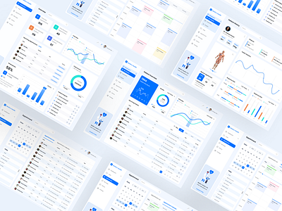 Medico Health crm dashboard dashboad dashboard design doctor doctor appointment medical saas ui web app