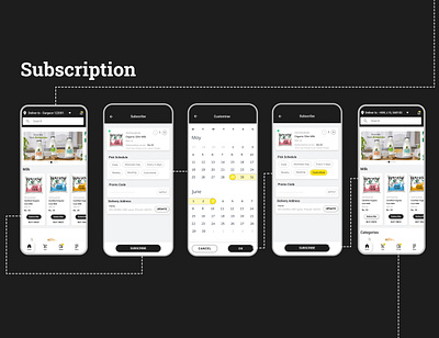 Subscription Screen: Akshaykalpa - Part 2 design dribbble shot illustration ui ui design user interface design ux case study