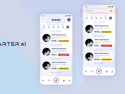 Events UI user experience userinterface ux