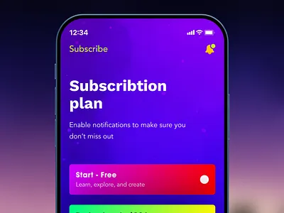 humming app app design branding category color design home illustration indore list mobile plan pricing product design subscribe ui ux video web web design