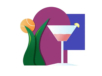 Chill illustration minimal vector