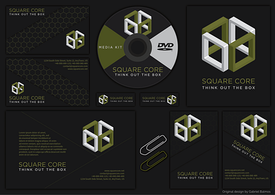 SquareCore Concept branding