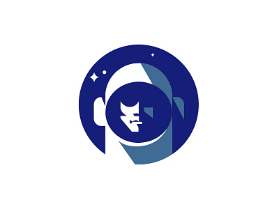 Astronaut astronaut design icon illustration logo space ui vector vector illustration