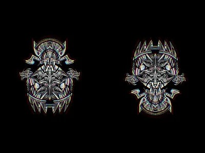 Tribal art artist design expressionism illustration illustrator surrealism tatooart tattoo tribal viking visual art