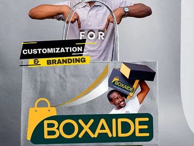 Boxaide Customizes and Brand Anything branding graphic design