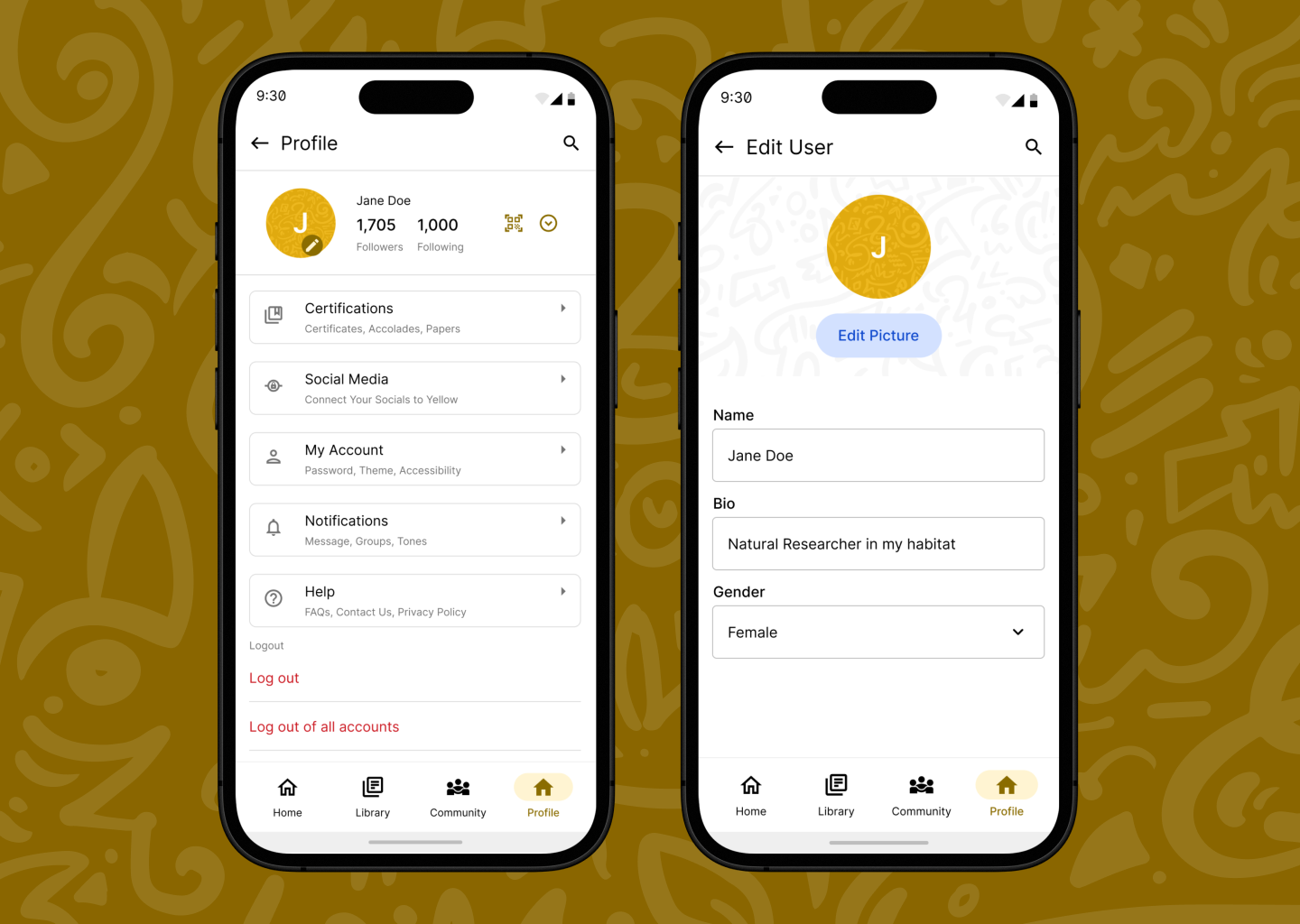 #DailyUI - User Profile dailyui mobile app ui user profile