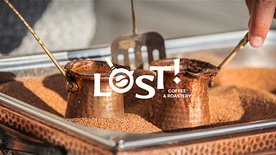 LOST! COFFEE & ROASTERYㅤ/ Logo brand brand design brand identity branding graphic designer graphicdesign logo logo design visual identity