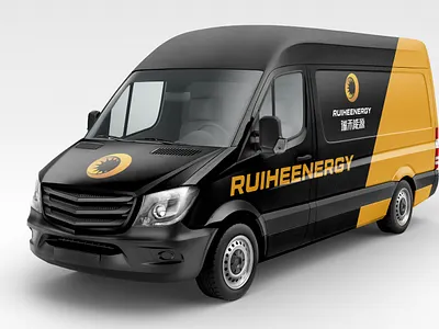 RUIHE ENERGY BRAND branding logo