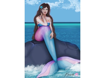 Mermay 2021 clip studio paint digital art digital illustration digital painting illustration mermaid mermaids mermay