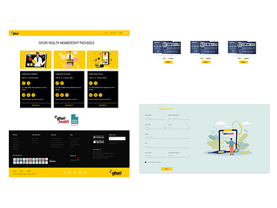 Health Page ghuri ui design website
