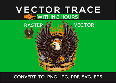 Manual vector tracing, raster to vector conversion within 2 hrs convert image to vector convert raster to vector convert your artworks to vector jpg to vector manual vector tracing maps raster to vector vector design vector illustration vector logo vector trace vector tracing logo