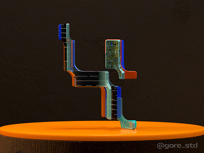 Modernismo. Letter 4 ***36Days of Type 2021 opentype