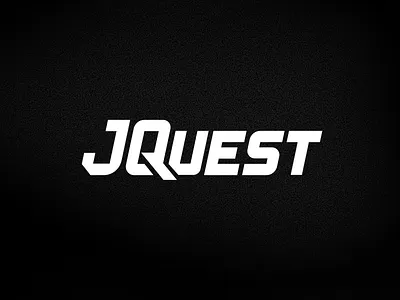 Logo for personal training business: J-Quest Fitness brand identity branding custom type design fitness illustrator logo design personal trainer quest training