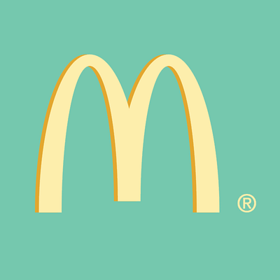 McDonald's retro style design