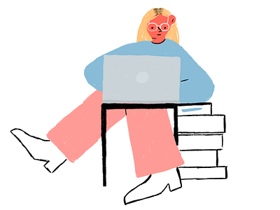 Work art artist artwork branding branding design character coworking creative design designer drawing girl illustration illustration art illustrator people person ui uidesign work
