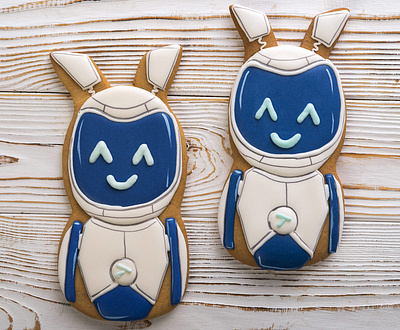 Alt robot. Christmas cookies bank character christmas cookies design gift gingerbread mascot