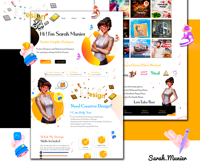 portfolio person design design ui ux
