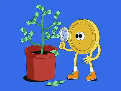 Investment assessment art assessment business design digital illustration isometric skillbox vector