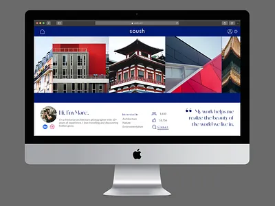 User Profile daily dailyui social media ui ui cha ui design user user profile user profile ui