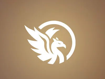 Griffin Logo art branding design illustration logo
