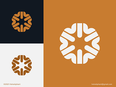 Flourish - logo concept abstract logo brand design brand designer branding creative logo custom logo flat logo flower logo icon logo logo design logo design concept logo designer logotype mark minimalist logo