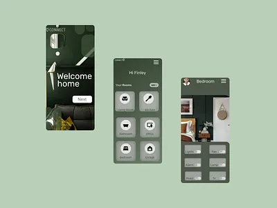 Smart home design (recolour) bedroom colour connect design firsttim green layout lights smart smarthome