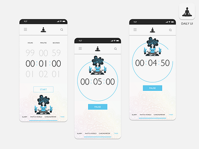 Daily UI - #014 - Countdown Timer creativity figma figmaappdesign figmadesign mobileapp mobileapplication uidesign userexperience userexperiencedesign userinterface