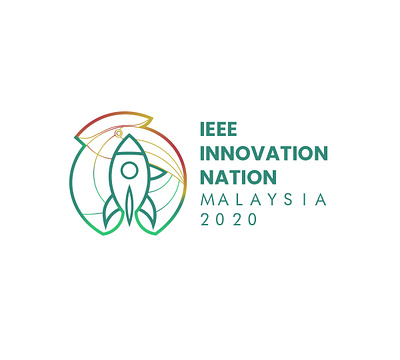 IEEE INNOVATION NATION Malaysia logo branding design global ieee illustrator logo