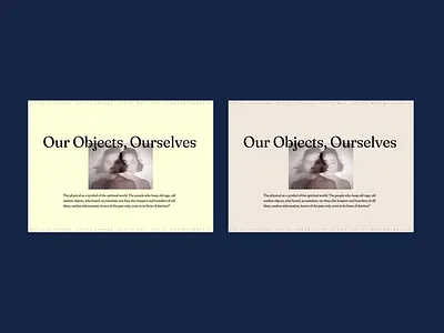 Ourselves design editorial design