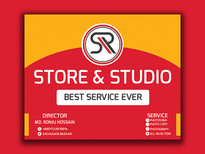 Store & Studio Banner banner banner ad banner ads banner design banners creative design