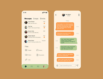 #DailyUI 013 - Direct Message 013 100daychallenge 100daysofui daily 100 challenge dailyui design direct messaging figma figmadesign mobiledesign ui uidesign uiux