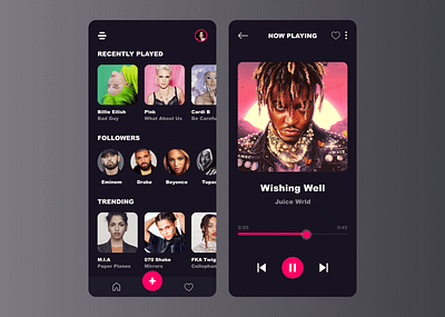 Daily UI 009 - Music Player