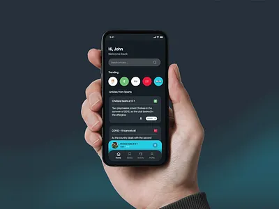 Waveform 📰 articles design newsletter newspaper publication ui