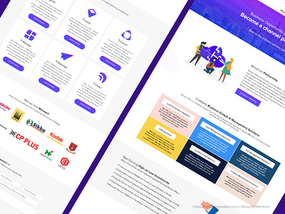 Website UI Design for SaaS company branding design landing page design saas landing page saas website ui uxdesign website