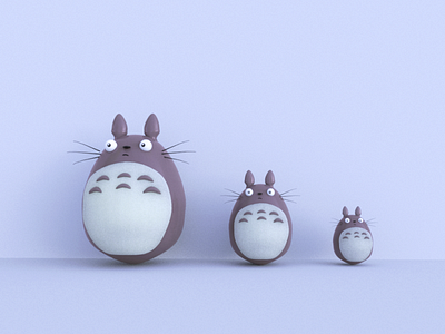 3D となりのトトロ. c4d