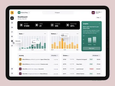 Attic - Dashboard app application chart dashboard design interface stats ui unikorns ux web website