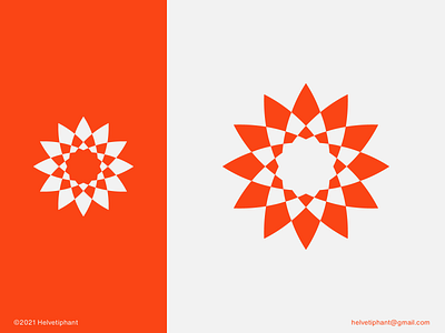 Sun Power - logo concept abstract logo brand design brand designer branding creative logo flourish flower logo icon logo logo design logo design concept logo designer mark minimalist logo modern logo power radial solar sun flower sun logo