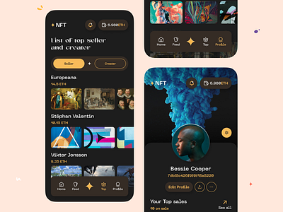 NFT Marketplace App nft nft product nft ui nftapp nftart nftdesign nfts nftweb orix popular sajon top ux ui designer ui ui ux ui designer ui kit uidesign ux uxdesigner