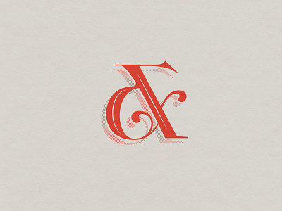 Vintage Ampersand ampersand design font lettering letters type typography