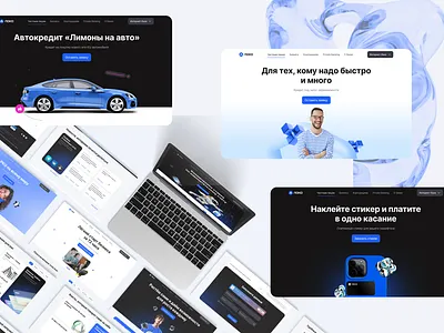 Web UX/UI @ Locko Bank bank banking branding fintech redesign ui uxui web webdesign