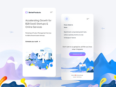 BetterProducts Mobile design landingpage mobile mobile design mobile ui ui uiux userinterfacedesign userinterfaces ux web webdesign webdesigner