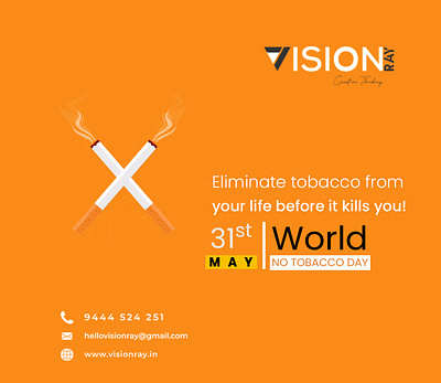 World No Tobacco Day adobe illustrator branding graphic graphicdesign illustration visual artist visualisation