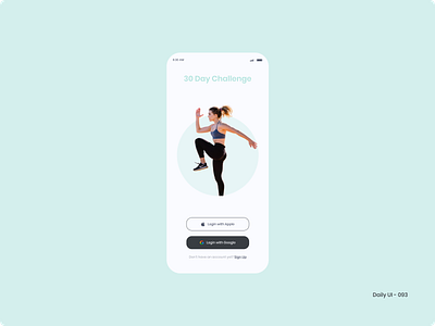 Daily UI 093 - Splash Screen 093 30 day challenge dailyui splash screen workout