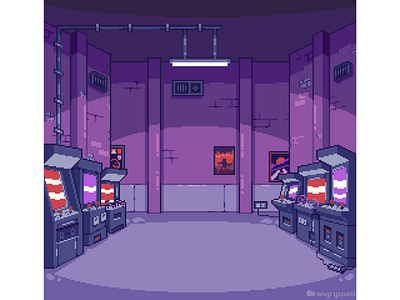 Arcades 8bit arcade artwork background background design environment design game gameart illustration pixel art pixelart retro